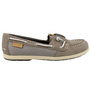 Sperry Womens Size 8 M Gray Coil Ivy Boat Shoes